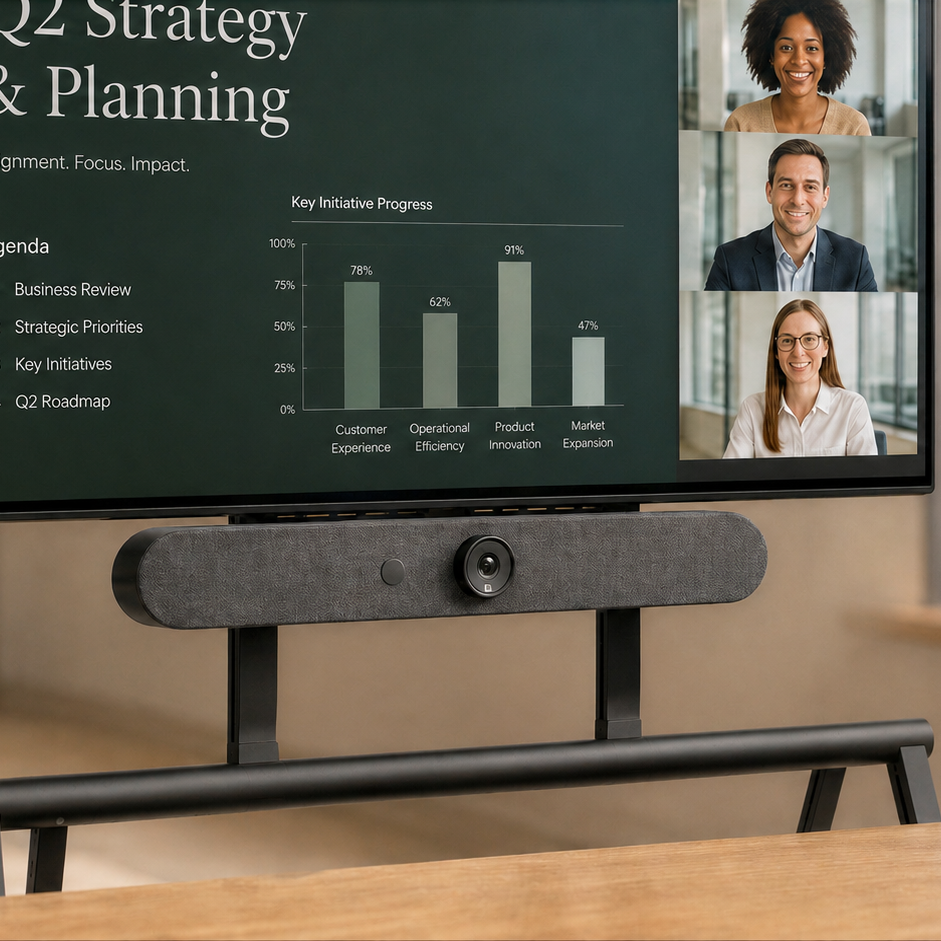 Device Panel for Mobile Fleet installed below a display.
