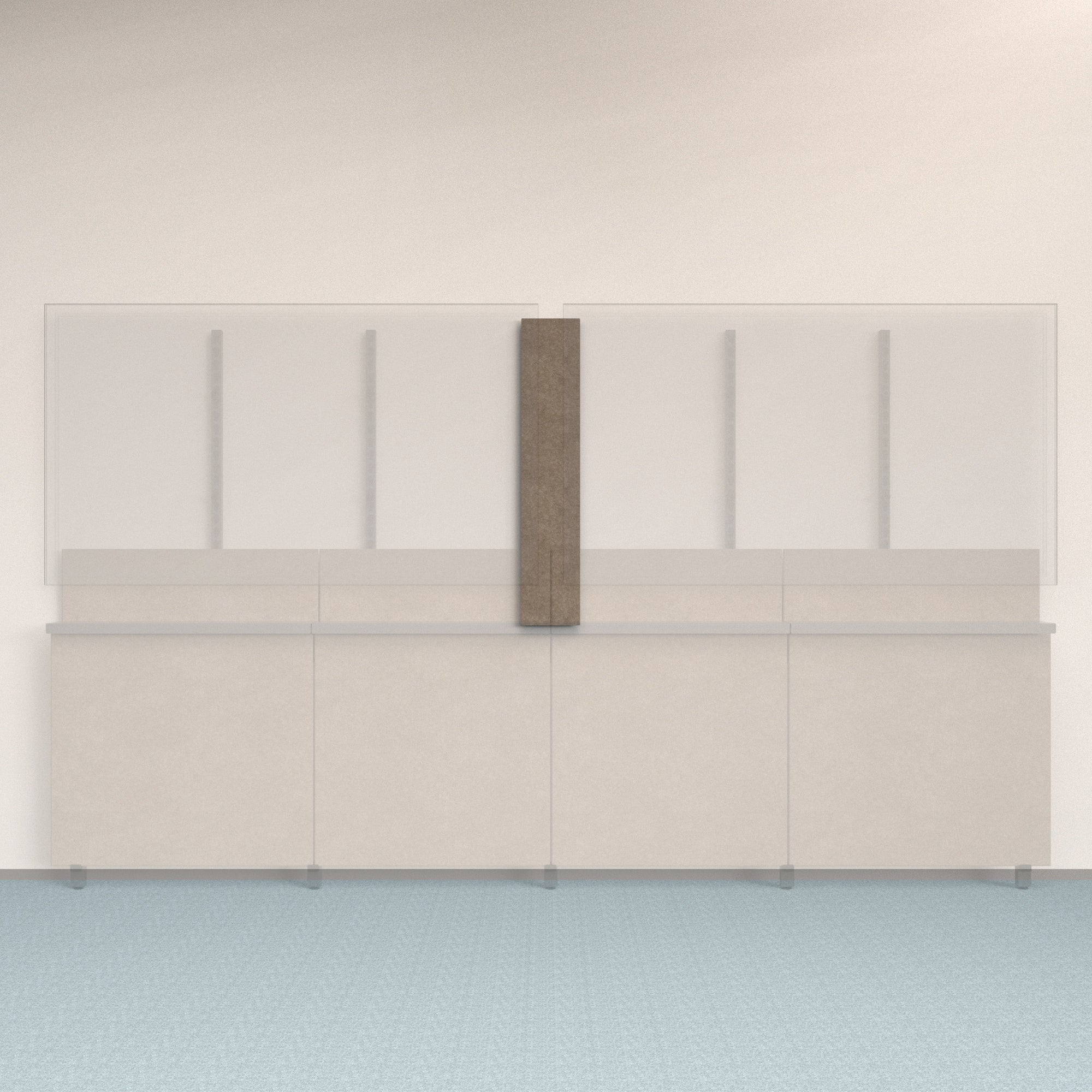 Framework Accent Wall Panel in Timber finish.