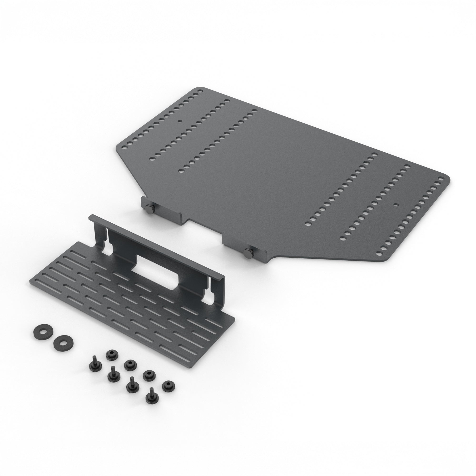 Heckler VESA Mount for Video Bars H597-BG, parts disassembled