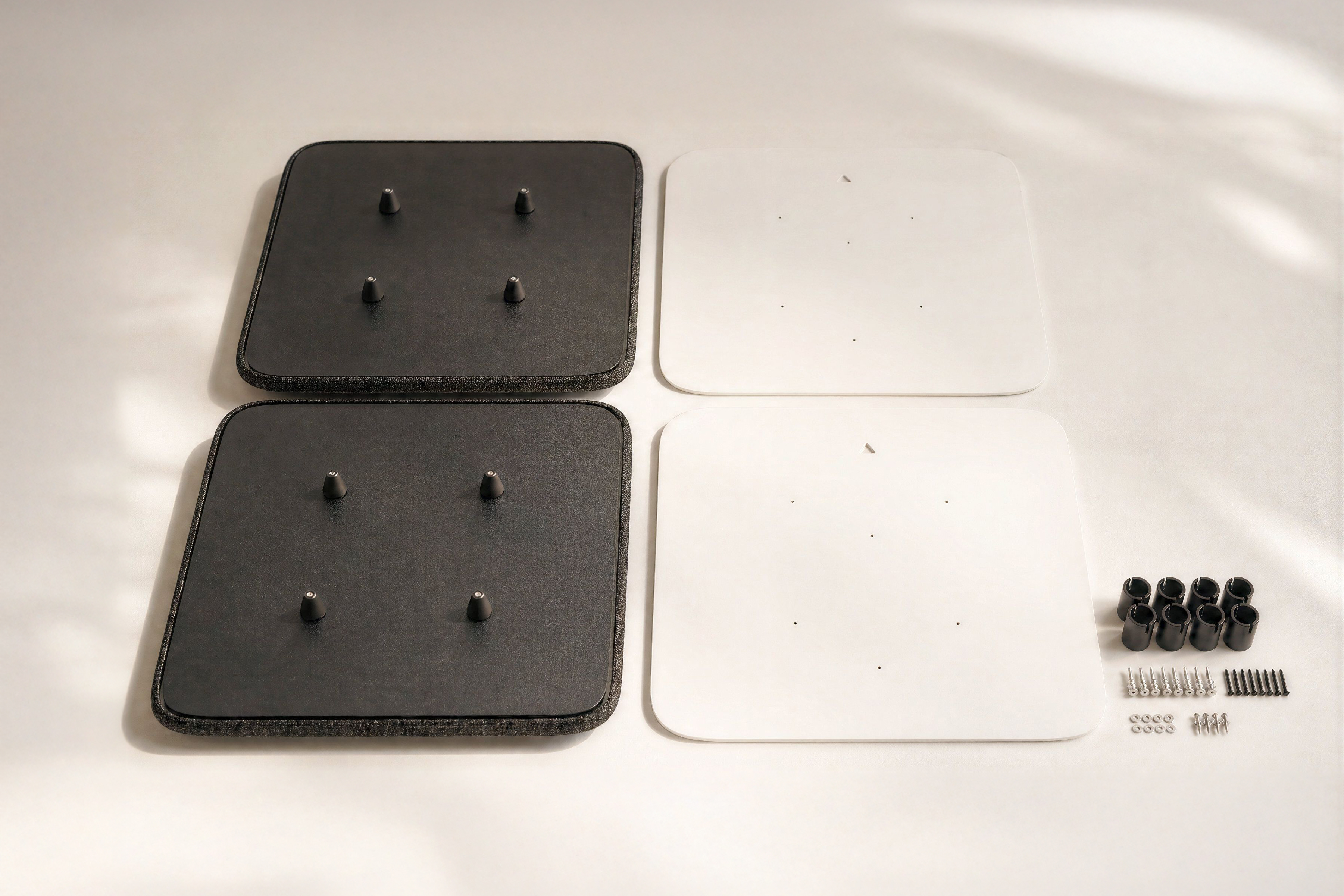 Installed AV Wall structure representing repeatable ADA Panel installation.