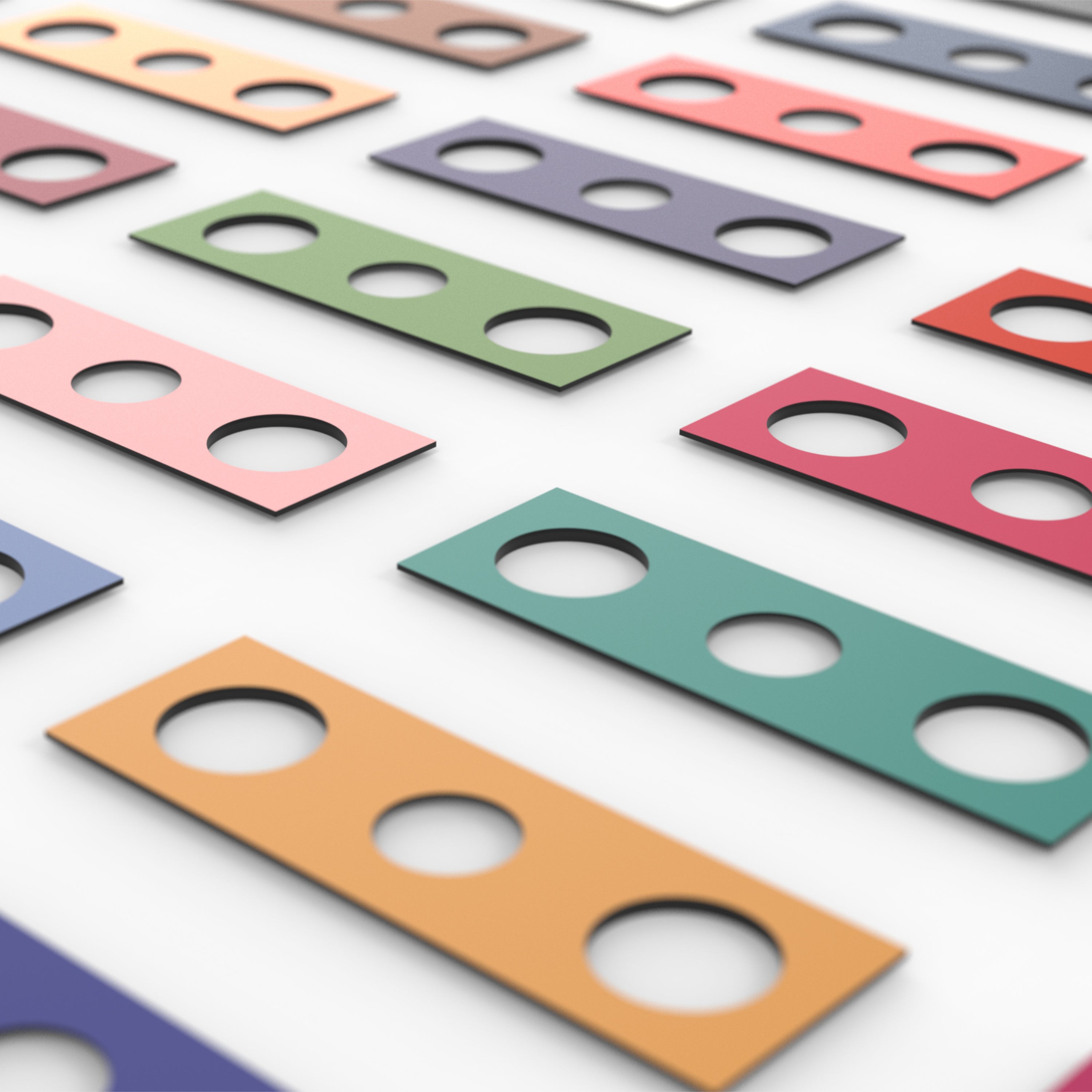 Heckler Snap-On Front Plate for Huddly C1 — close-up of milled aluminum construction and color finish