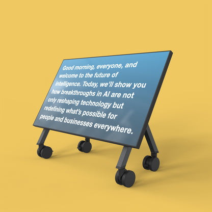 Heckler Confidence Stand Small (H1012) front render