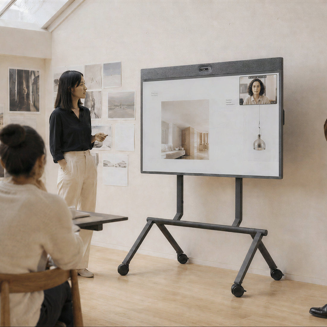 Heckler Stand for Rally Board 65 product view.