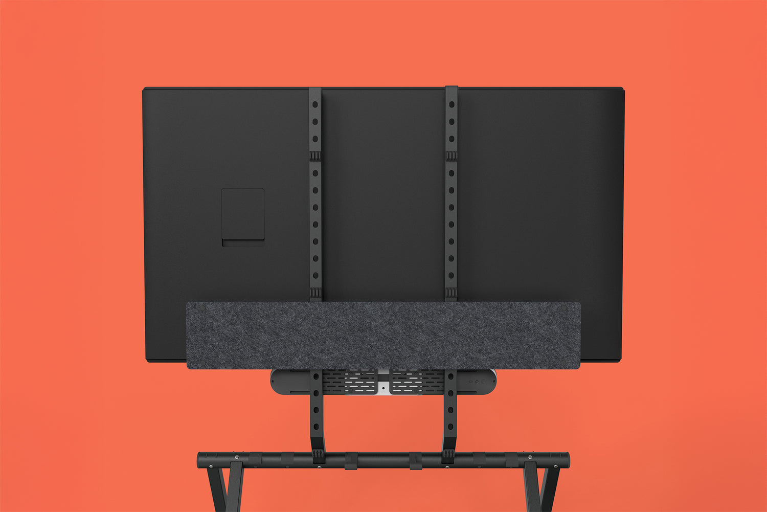 Device Panel for Heckler Mobile Fleet - Back View