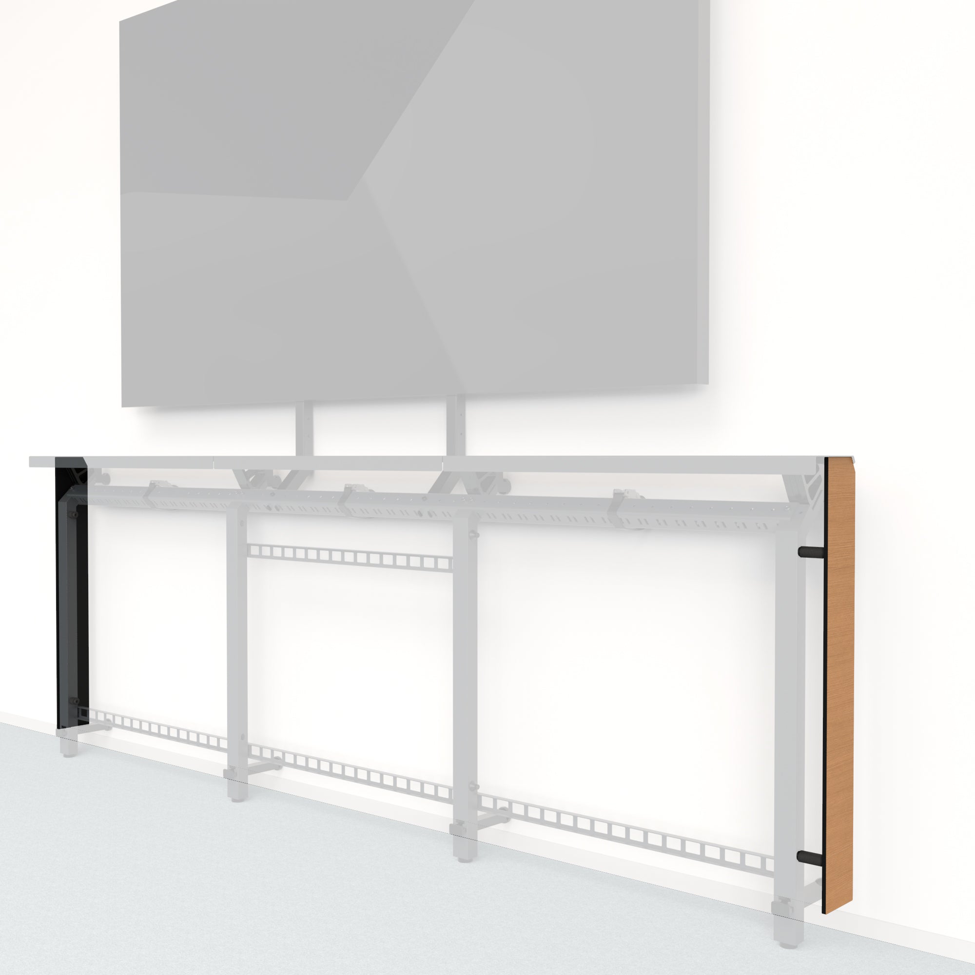 Framework Short End Cap Set in alternate 3M DI-NOC finish.