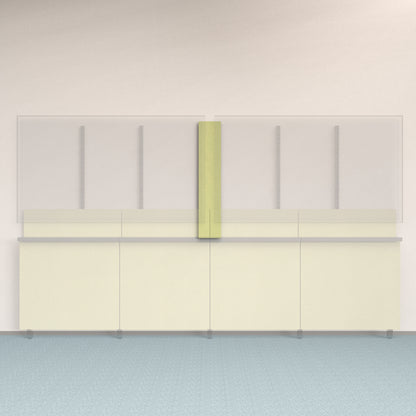 Framework Accent Wall Panel in Aloe finish.