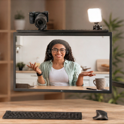 Heckler Camera Shelf XL for Monitor Arms product view.