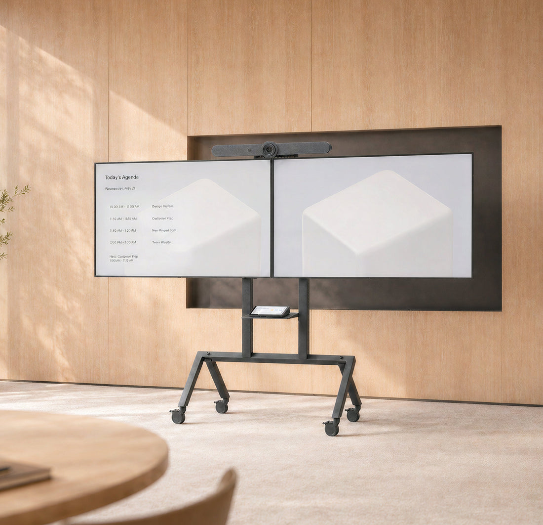 Dual Display Kit for Heckler AV Cart