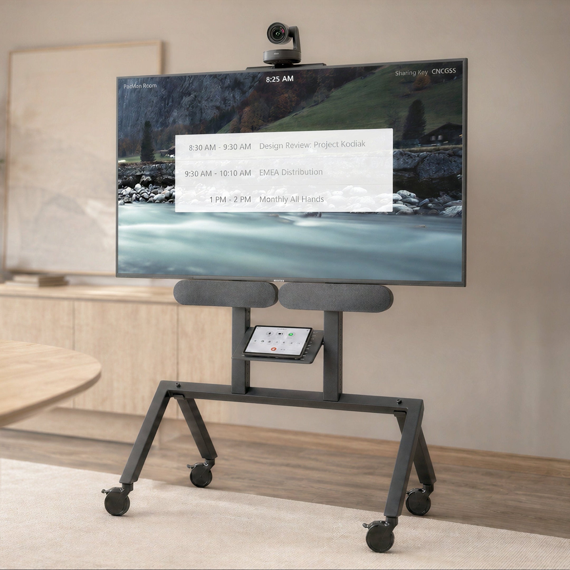 Heckler AV Cart for Logitech Rally Plus