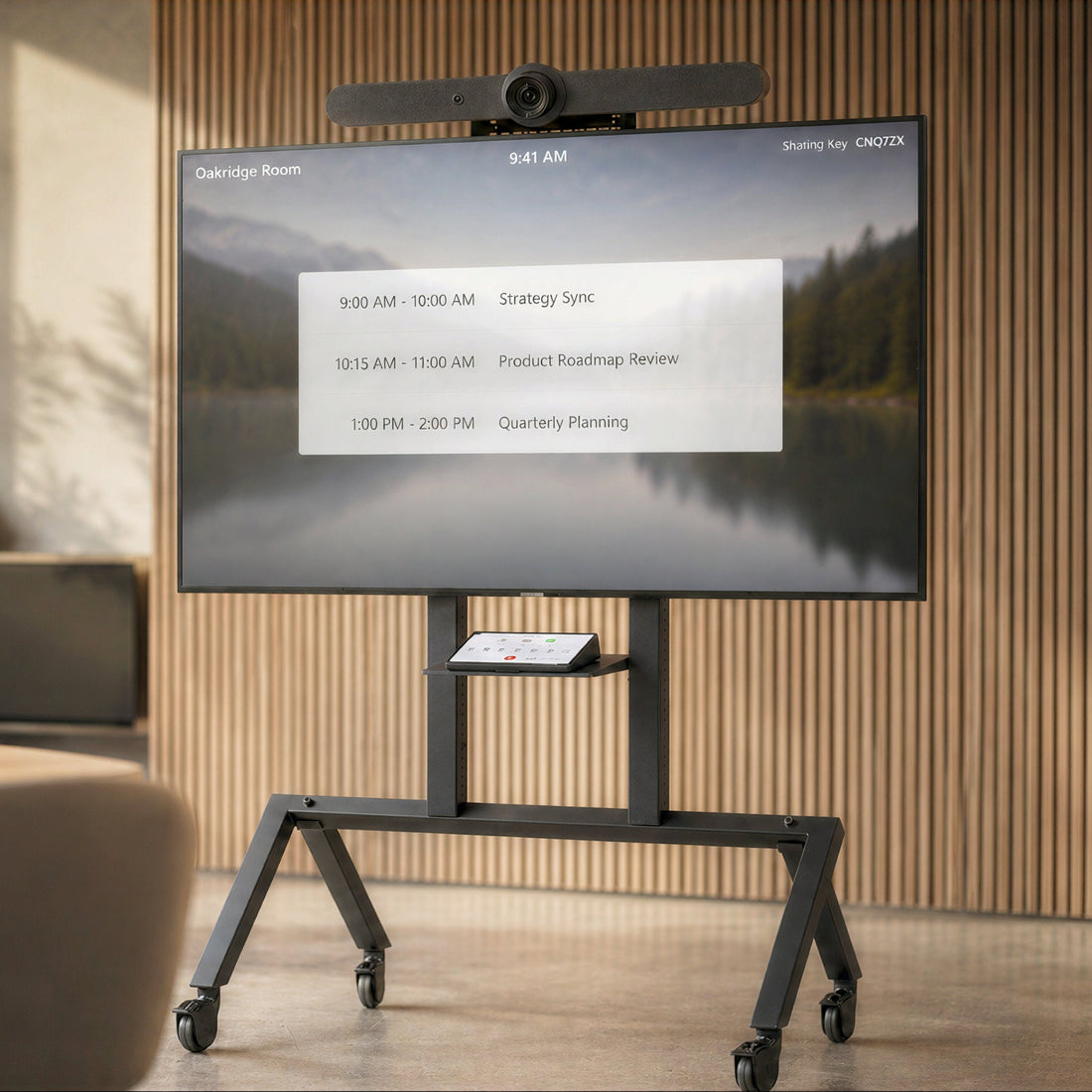 Heckler AV Cart for Logitech Rally Bar