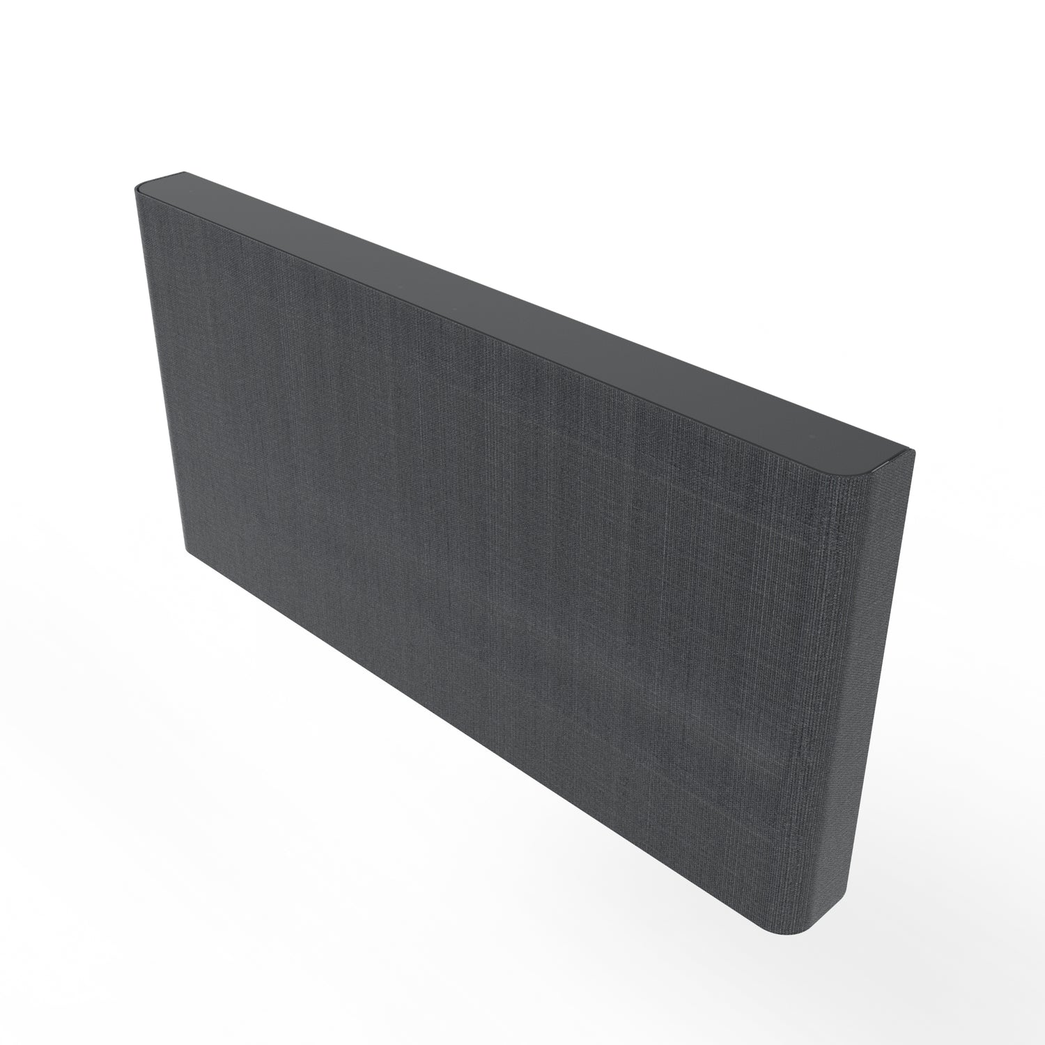 Heckler AV Credenza 4U Black Grey front view