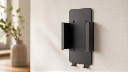 Power Adapter Mount for Google Meet Series One Room Kits installed view.