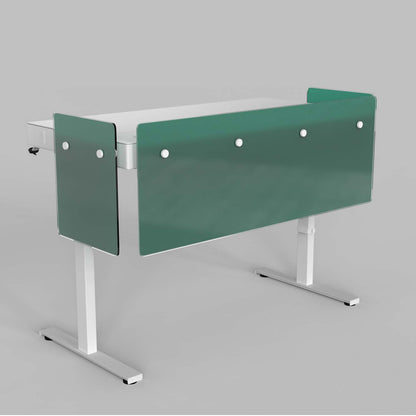 Premium Modesty Panel Set for Heckler Lectern 6U in Translucent Pantone PMS 3298 C printed finish.