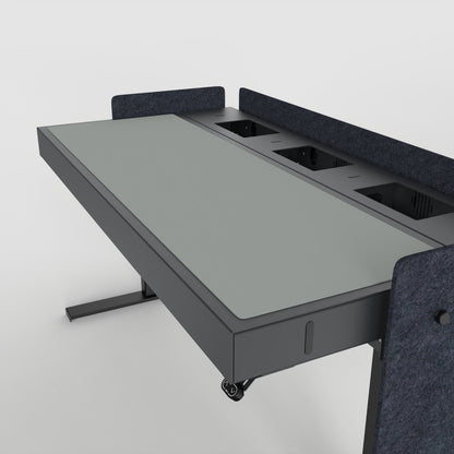 Deskpad for Heckler Lectern 6U in Ash finish.