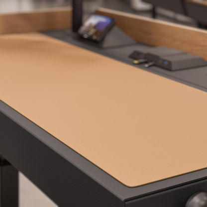 Deskpad for Heckler Lectern 6U installed on a lectern.