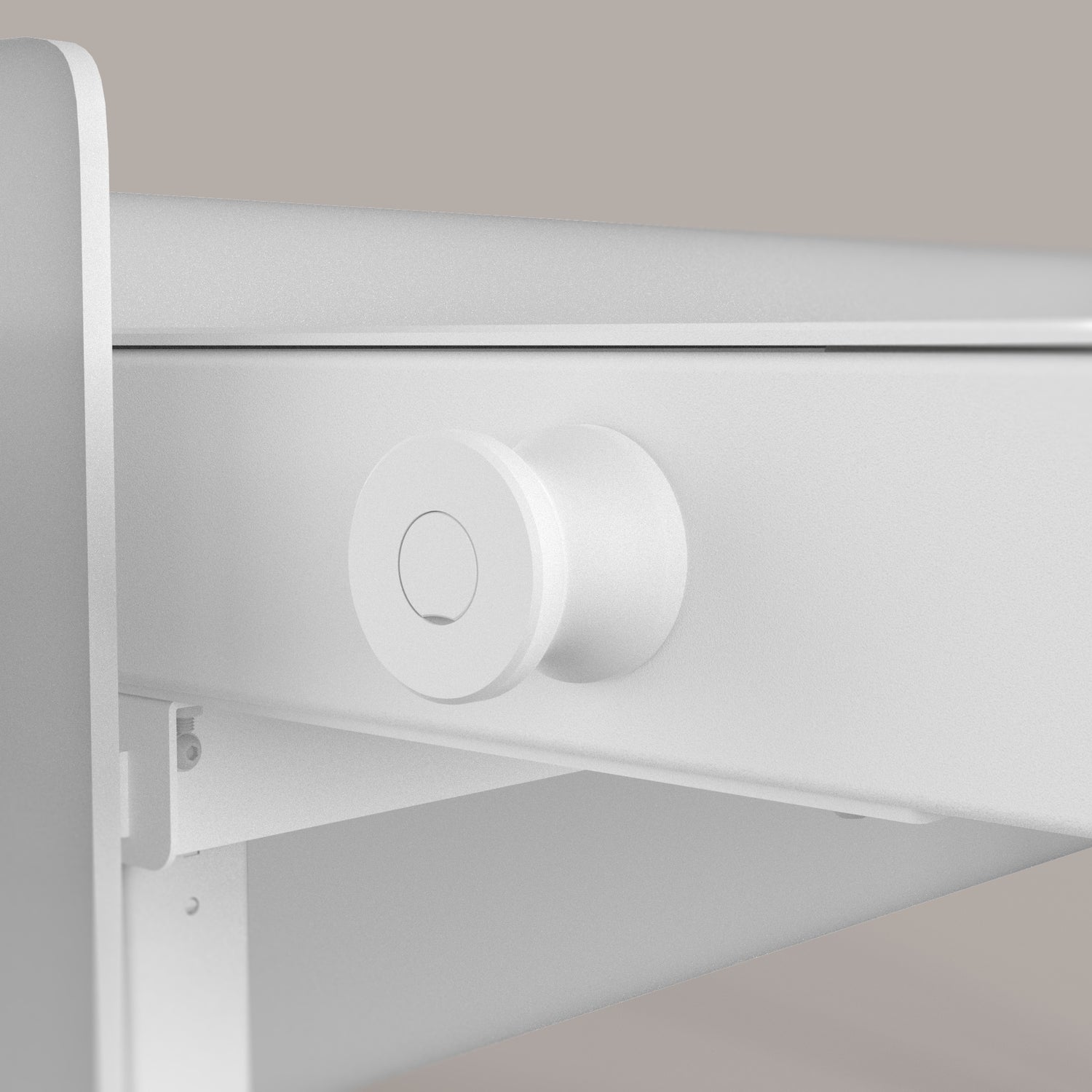 Bag Hook for Heckler Lectern in White — product render