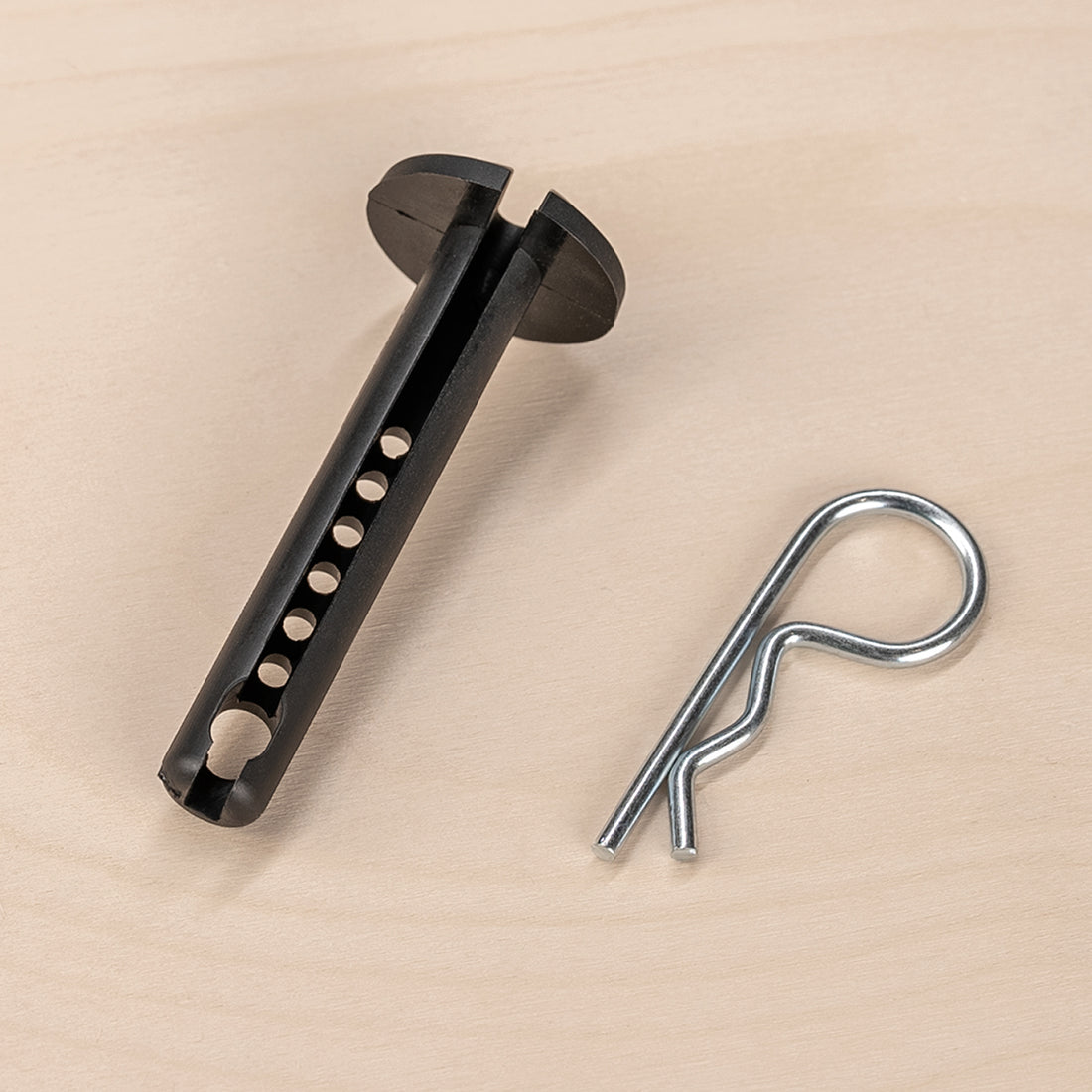 Heckler WindFall PivotTack T223, product photo showing urethane security mount with cable routing groove