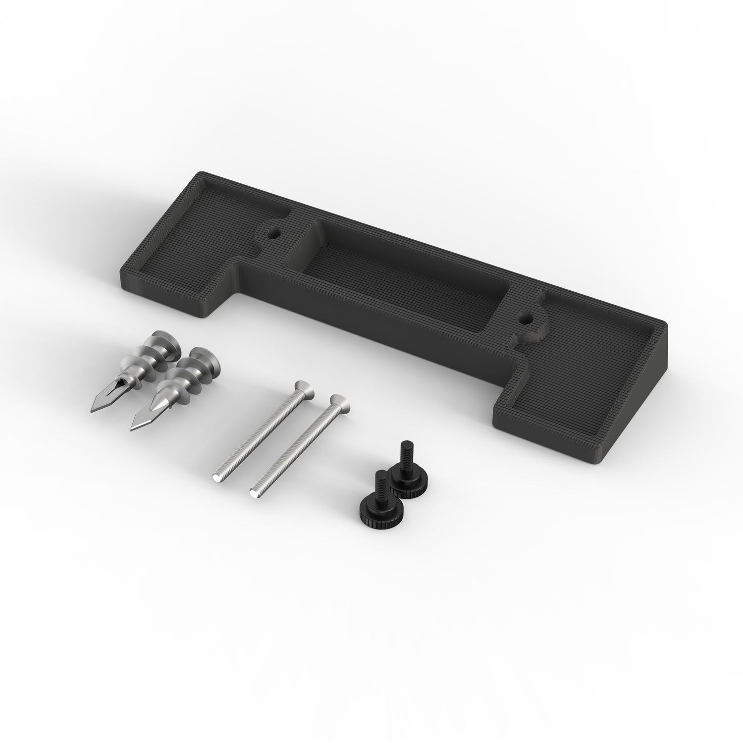 Heckler Angle Adapter for Huddly C1 — bottom view showing mounting surface