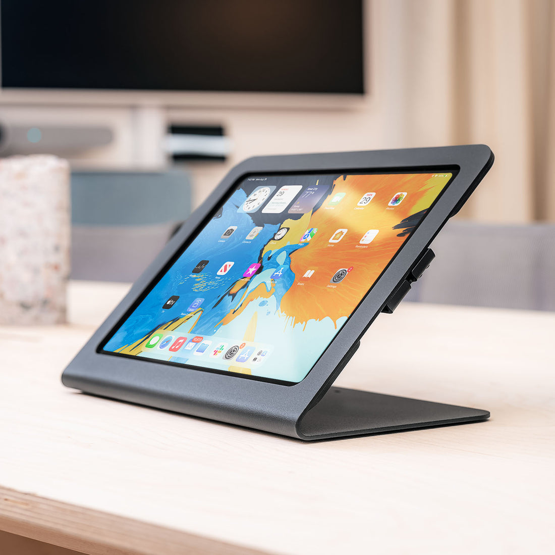Heckler Stand for iPad Air 13-inch &amp; iPad Pro 12.9-inch — Black Grey, product photo