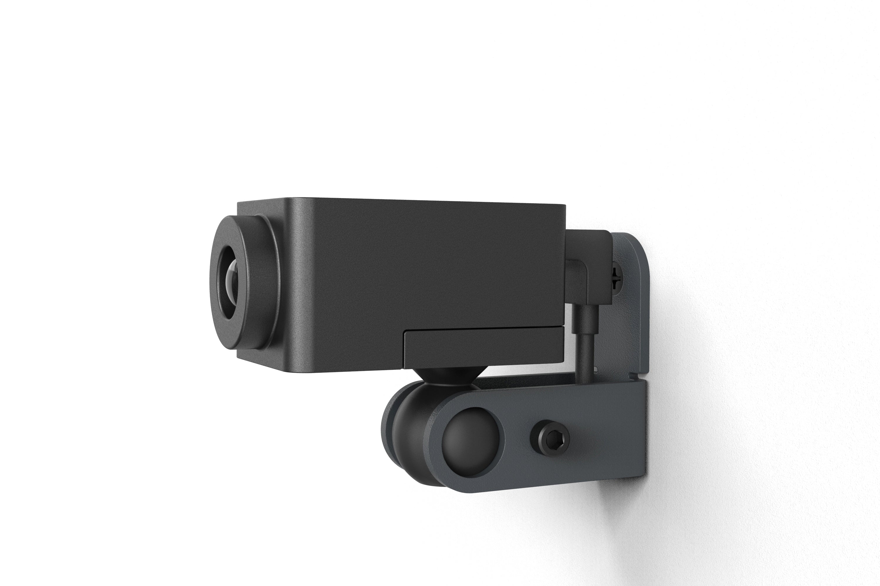 Heckler ADA Camera Mount for Huddly IQ and Huddly GO — installed on wall