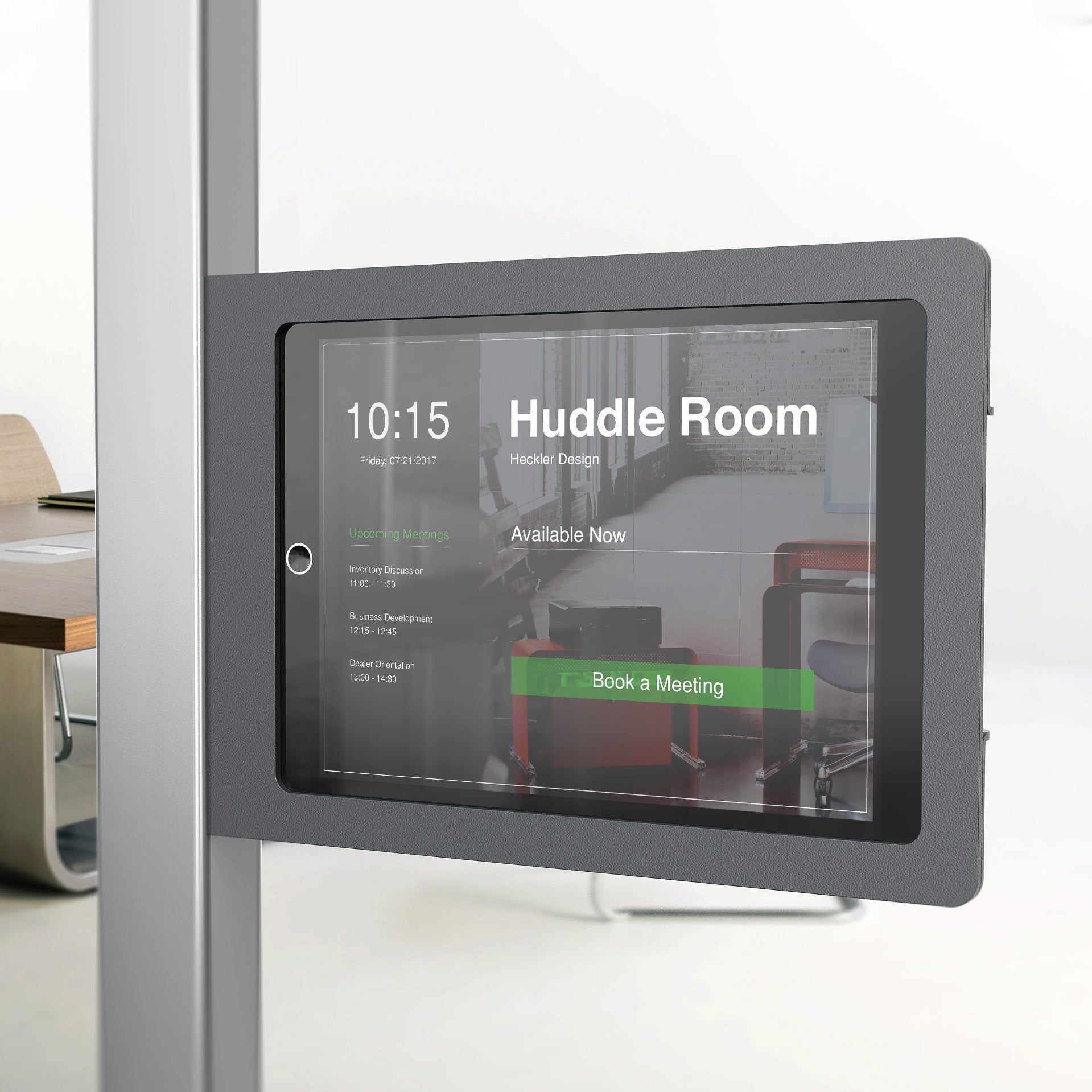 Side Mount for iPad 10.2-inch front detail.
