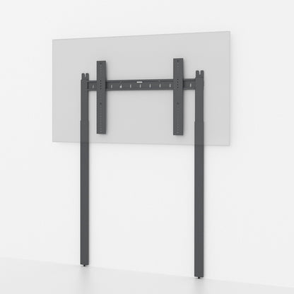 Heckler AV Wall Structure in Black Grey finish.